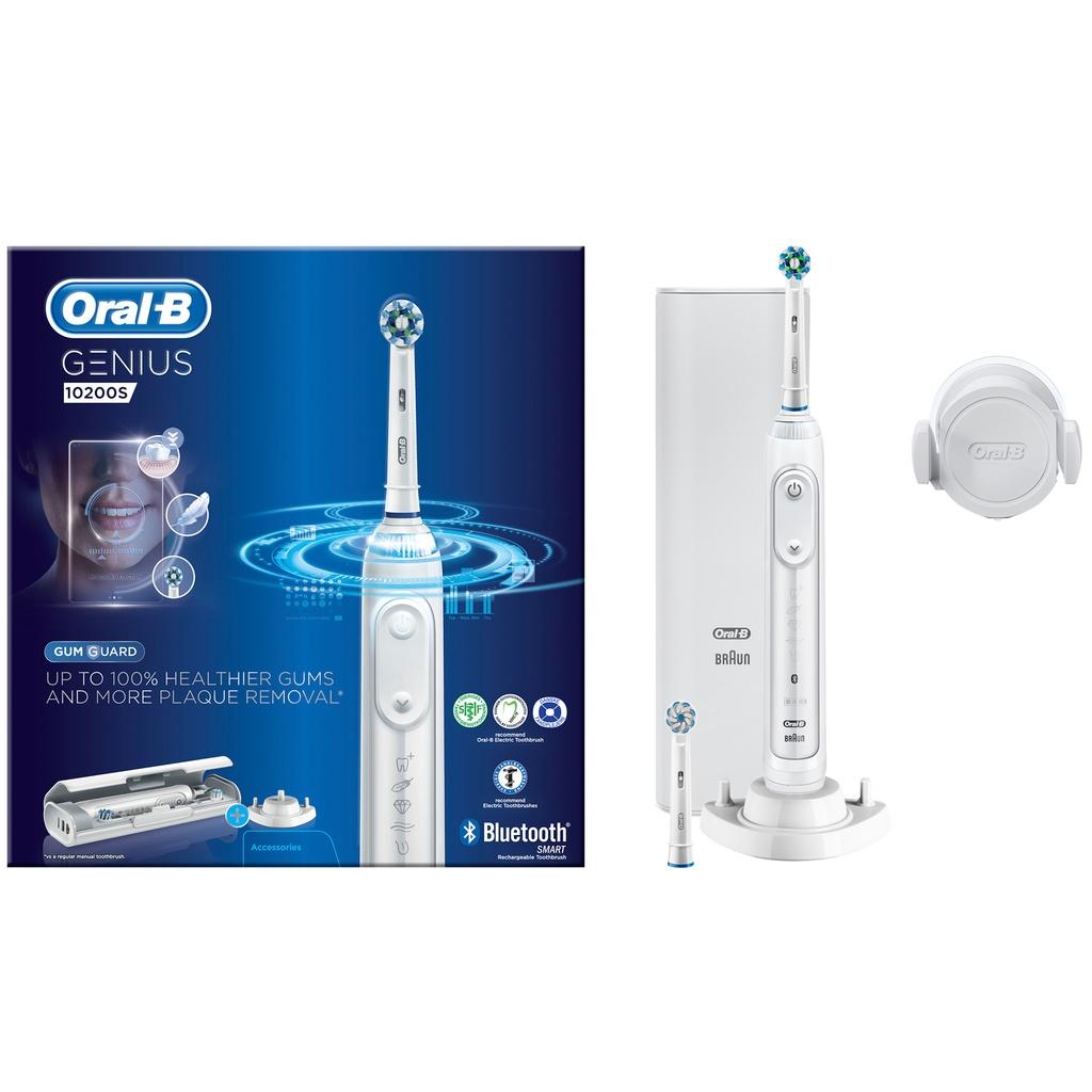 Oral-B Eltandborste Genius 10200S White CA
