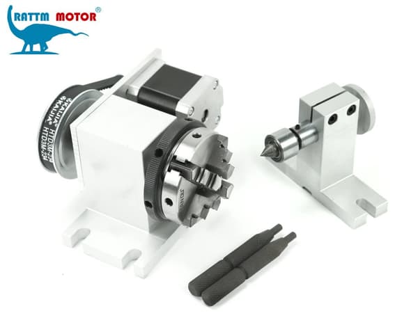 CNC Rotationsaxel, Käftkonfiguration, Elektrisk Strömkälla,4 Käft K12-65