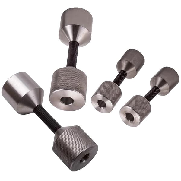 Flänsjusteringsstift, 1-1/8" och 1-5/8" diameter, upp till 3" tjocklek