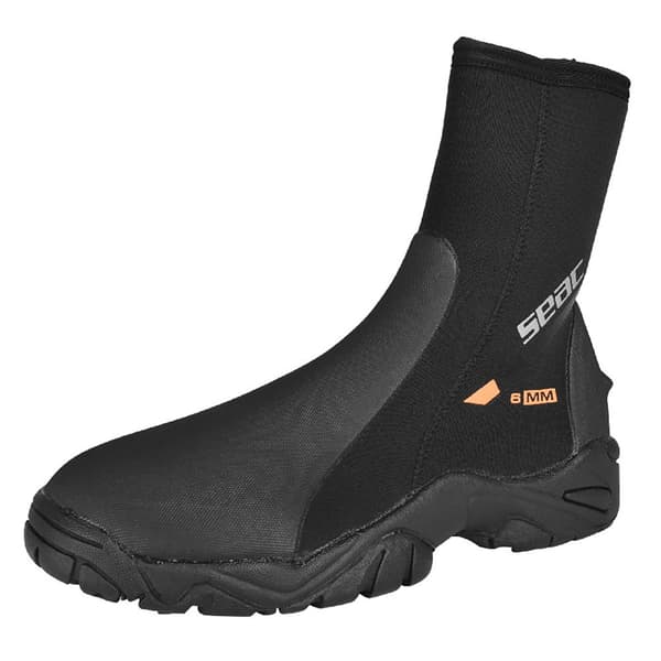 Seacsub Tossut Pro Hd 6 Mm Musta EU 42-43