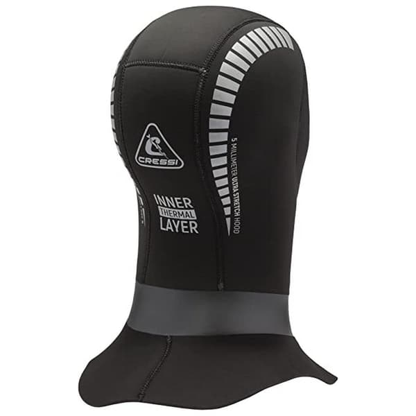 Cressi Hætte Orust 5 Mm Sort XL