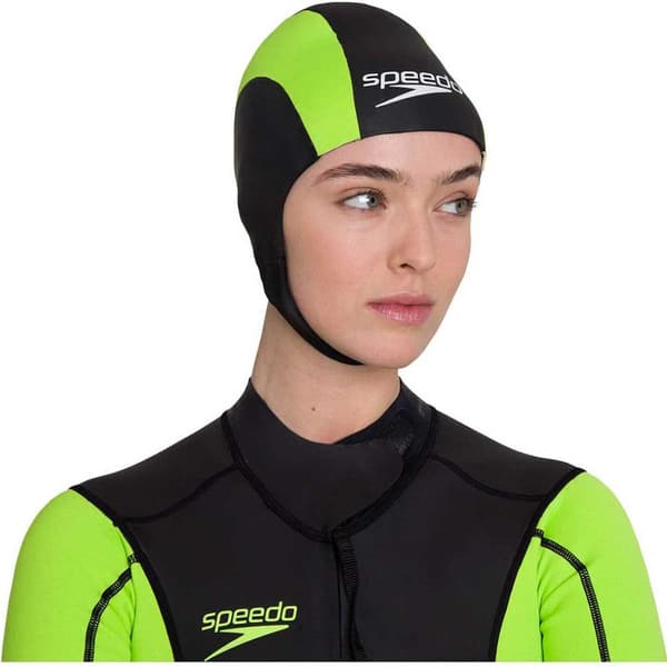 Speedo Neopren Hætte Xenon Sort L-XL