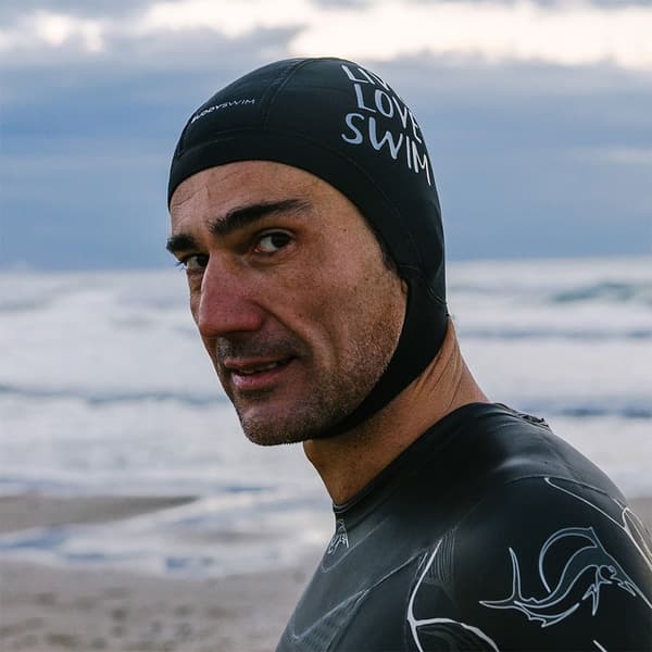 Buddyswim Neopren Hætte Trilaminate Warmth 2.5 Mm Sort S