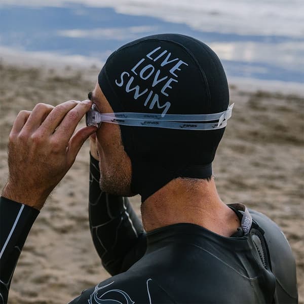 Buddyswim Neopren Hætte Trilaminate Warmth 2.5 Mm Sort M