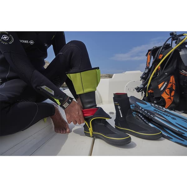 Beuchat Ankelstøvler Sirocco Elite Zip 7 Mm Sort EU 42-43