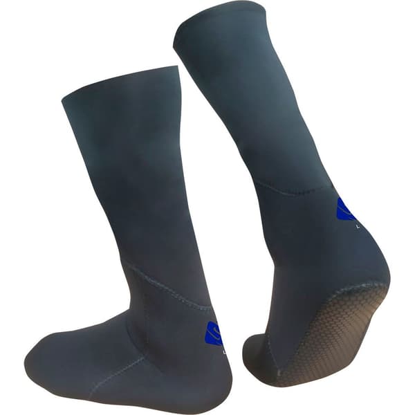 Seland Korkeat Neopreeniset Sukat Logo Musta EU 43-44