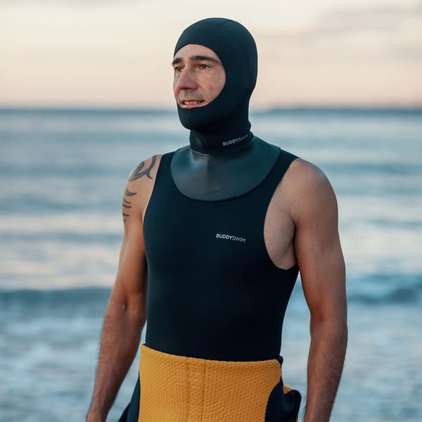Buddyswim Neoprenhuva Trilaminate Warmth 2.5 Mm Svart L