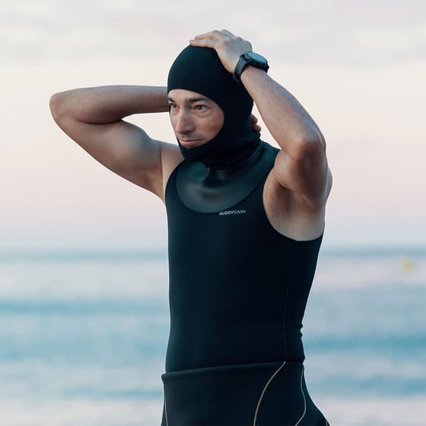 Buddyswim Neoprenhuva Trilaminate Warmth 2.5 Mm Svart L