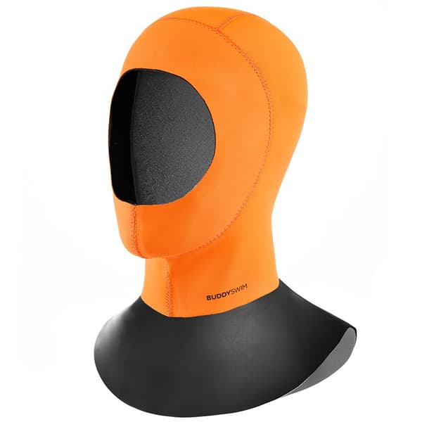 Buddyswim Neopren Hætte Trilaminate Warmth 2.5 Mm Orange S