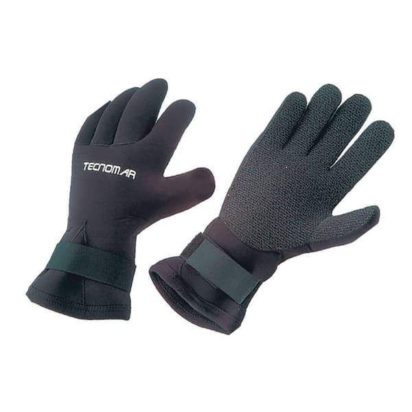 Tecnomar Käsineet Aramidic Lining 3 Mm Musta 2XL