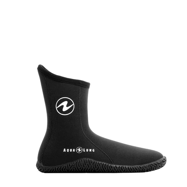 Aqualung Ankelstøvler Echozip 7 Mm Sort EU 37