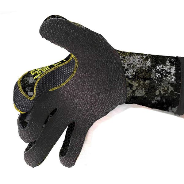 Epsealon Käsineet Tactical Stealth Sniper 3 Mm Keltainen,Musta,Harmaa M