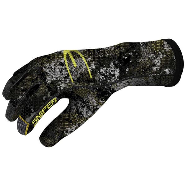 Epsealon Käsineet Tactical Stealth Sniper 3 Mm Keltainen,Musta,Harmaa XL