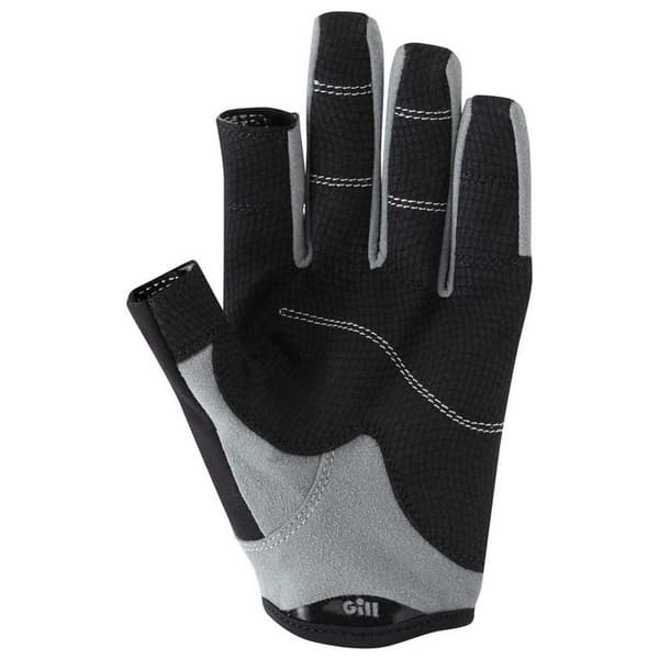 Gill Handsker Deckhand Sort,Grå M Mand