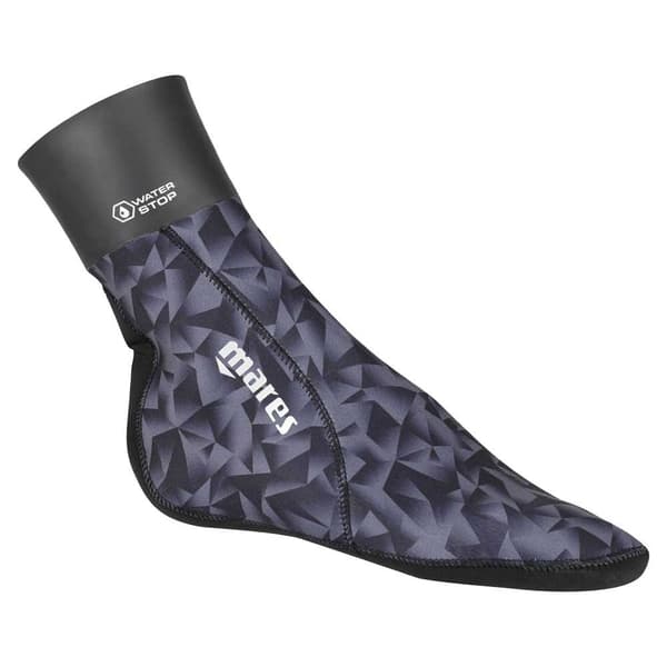 Mares Pure Passion Spearfishing Sokker Polygon Black 3/5 Mm Sort EU 43-45