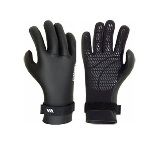 West Handsker 5 Fingers 1.5 Mm Sort XL