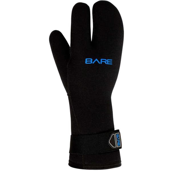 Bare Fingre K Palm 3 7 Mm Handsker Sort M