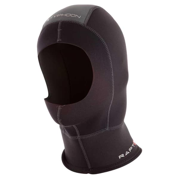 Typhoon Hætte Raptor 3 Mm Sort S