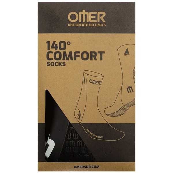 Omer Strumpor 140° Comfort 5 Mm Svart EU 38-39