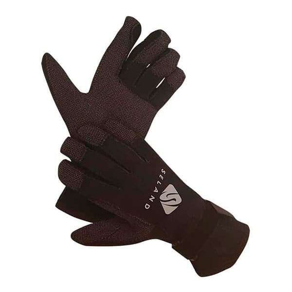 Seland Neopreenikäsineet Agukev 3 Mm Musta XL