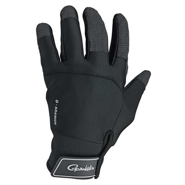Gamakatsu Lange Handsker Armaid Sort M Mand