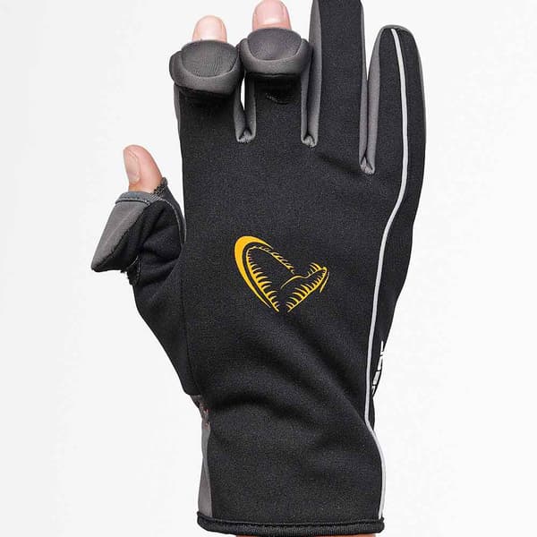 Savage Gear Långa Handskar Softshell Winter Svart L Man