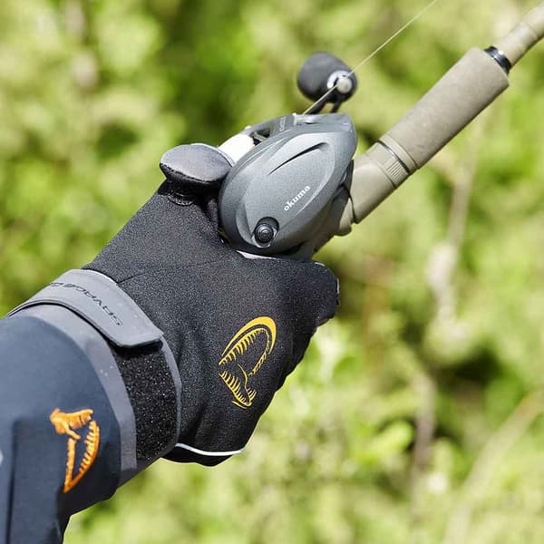 Savage Gear Långa Handskar Softshell Winter Svart L Man