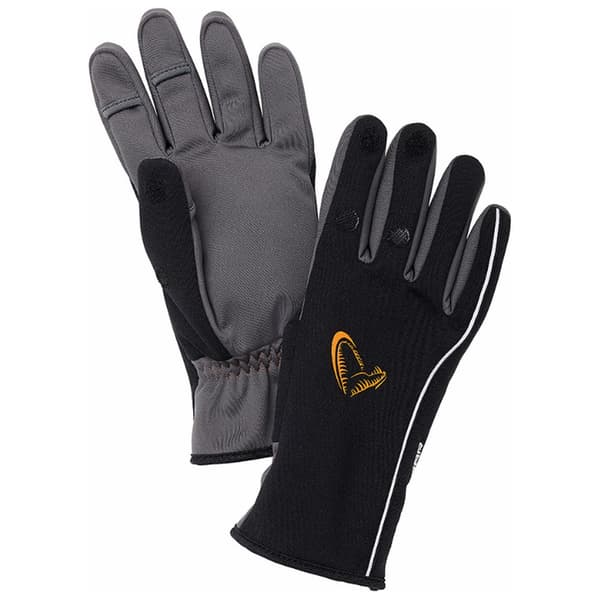 Savage Gear Långa Handskar Softshell Winter Svart L Man