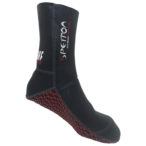 Spetton Extreme 5 Mm Smooth&metallite Dykboots Svart EU 39-40