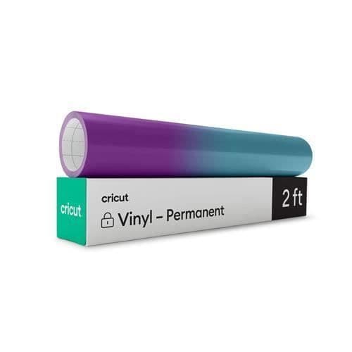 Cricut Permanent Vinyl för skärmaskiner lila och turkos - 0093573577284