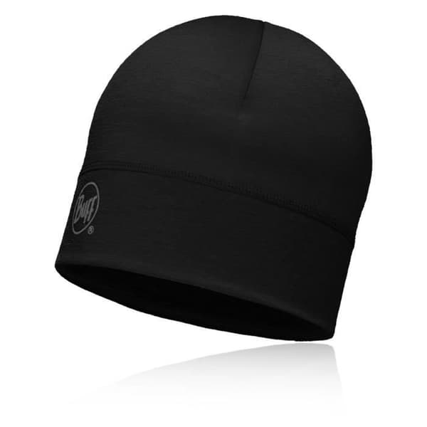 BUFF sportmössa i merinoull - unisex - svart - lätt, andas och varm