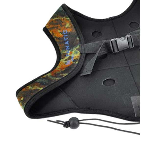 Best Divers Spider Mimetic Neoprene Back Plate Flerfärgad M