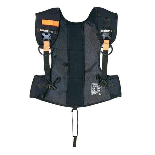 Beuchat Quick Release Harness Orange,Sort 9 kgs