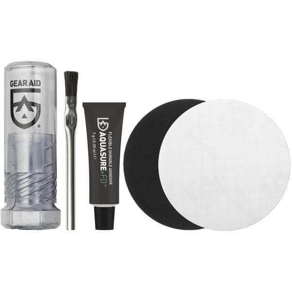 GEAR AID AQUASURE FD REPAIR KIT, lagningslappar neoprene, lim neoprene