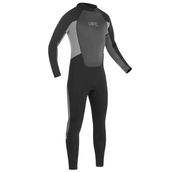 Urban Beach Mens Blacktip Monochrome Long-Sleeved Wetsuit