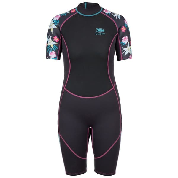 Trespass Womens/Ladies Sonar Wetsuit Dark Grey XS