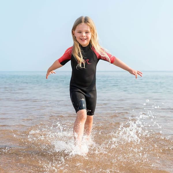 Urban Beach Childrens/Kids Sharptooth Short-Sleeved Wetsuit
