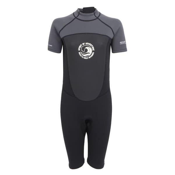 Regatta Womens/Ladies Shorty Wetsuit Dark Grey/Black 16 UK - 14 UK