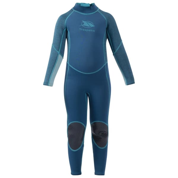 Trespass Childrens/Kids Lillian Wetsuit Cosmic Blue Marl 7-8 Years