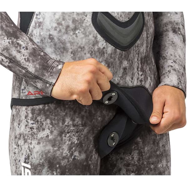 Cressi Märkäpuku Apnea Camu 5 Mm Harmaa XL