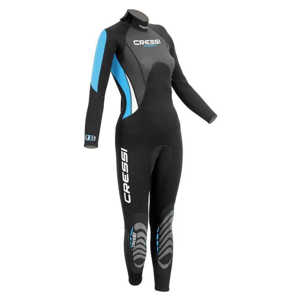 Cressi Kvinna Morea 3 Mm Svart M