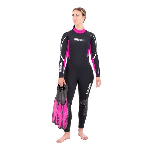 Seacsub Kvinde Relax 2.2 Mm Sort 2XL