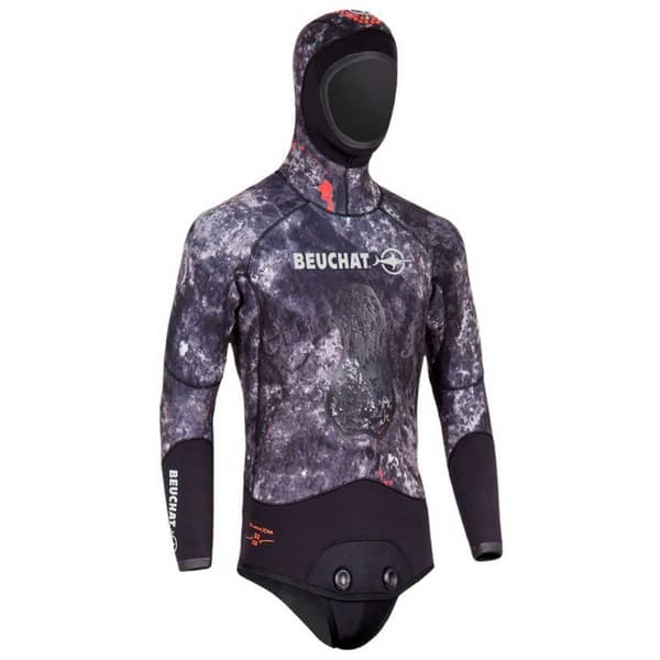 Beuchat Spearfishing Jacka Trigoblack 5 Mm Svart,Grå L