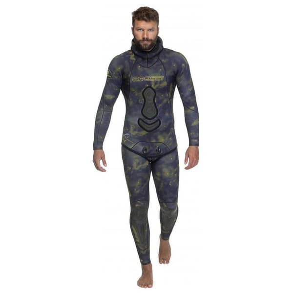 Cressi Spearfishing Kostym Lampuga 7 Mm Blå,Grå XL