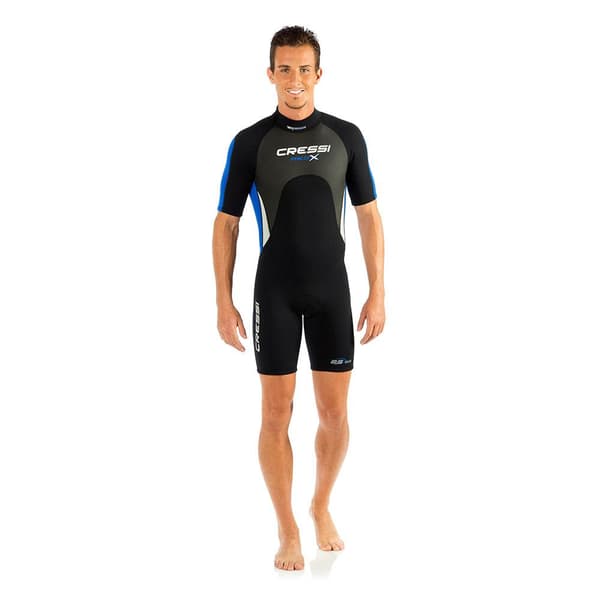 Cressi Shorty Med X 2.5 Mm Musta M