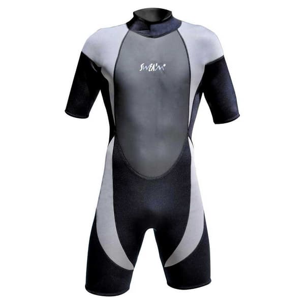 So Dive Shorty Lagoon Silver Grå 3XL