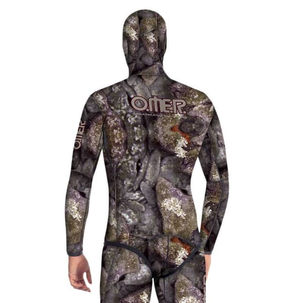 Omer Spearfishing Jacka Holo Stone 3 Mm Grå S