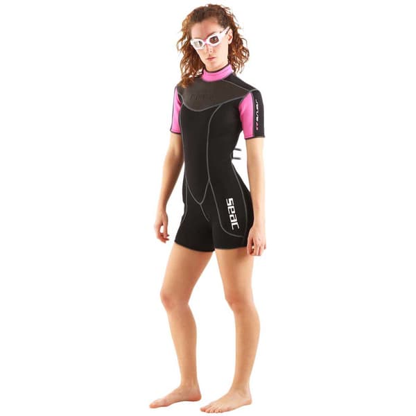 Seacsub Nainen Shorty Sense 2.5 Mm Musta 2XL
