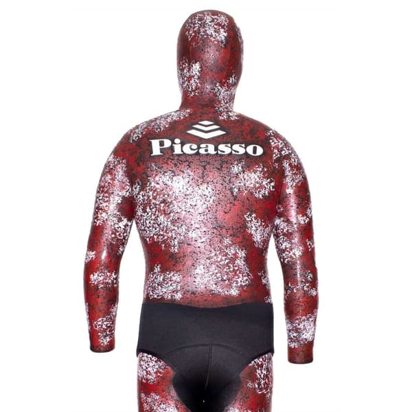 Picasso Spjutfiske Thermal Skin 5 Mm Röd M
