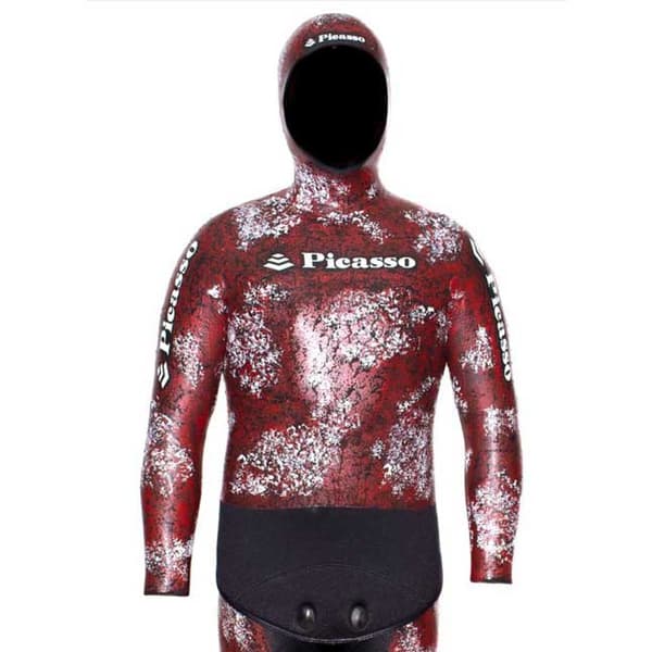Picasso Suomalainen Takki Thermal Skin 7 Mm Punainen M